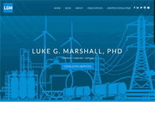 Tablet Screenshot of lukegmarshall.com